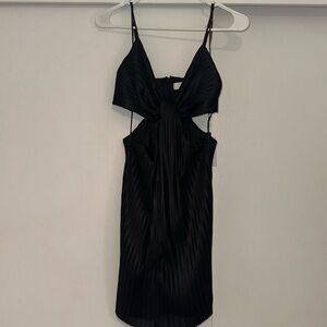 ASTR mini black dress